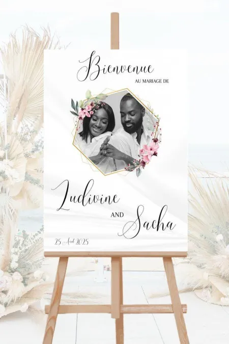 Papan Akrilik Papan Pernikahan Biak Numfor