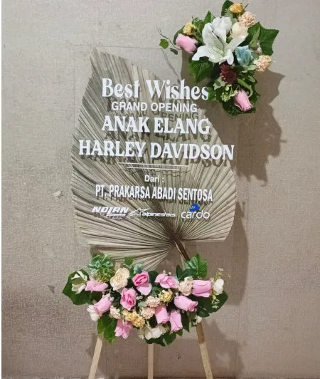 Papan Akrilik Ucapan Grand Opening Biak Numfor